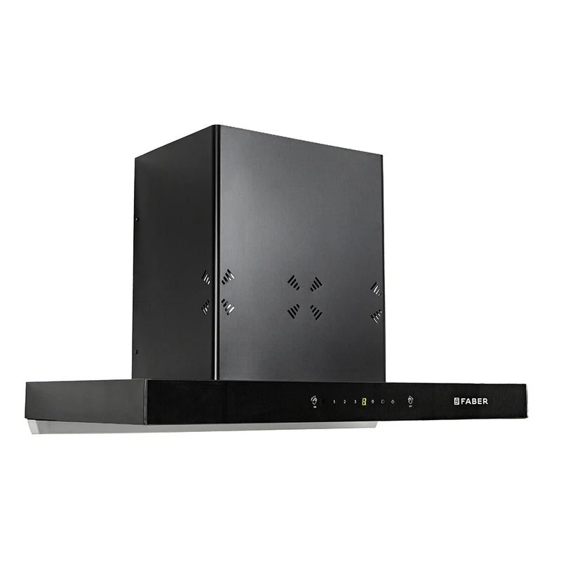 Faber Cygnus IN 3D HC SC FL BK 75 cm Wall-Mounted Chimney – 1400 m³/hr Suction, 3D Suction & Auto-Clean-9