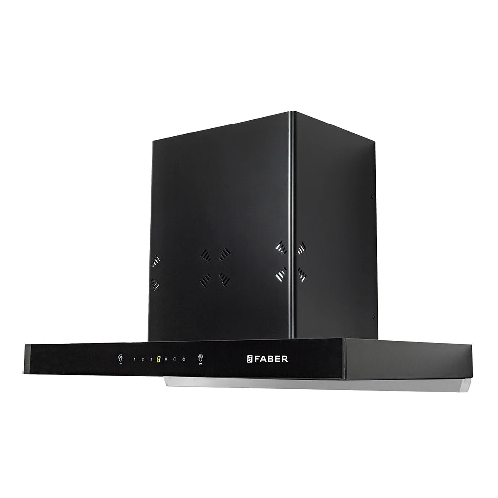 Faber Cygnus IN 3D HC SC FL BK 75 cm Wall-Mounted Chimney – 1400 m³/hr Suction, 3D Suction & Auto-Clean-10