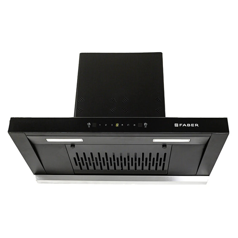 Faber Cygnus IN 3D HC SC FL BK 75 cm Wall-Mounted Chimney – 1400 m³/hr Suction, 3D Suction & Auto-Clean-11