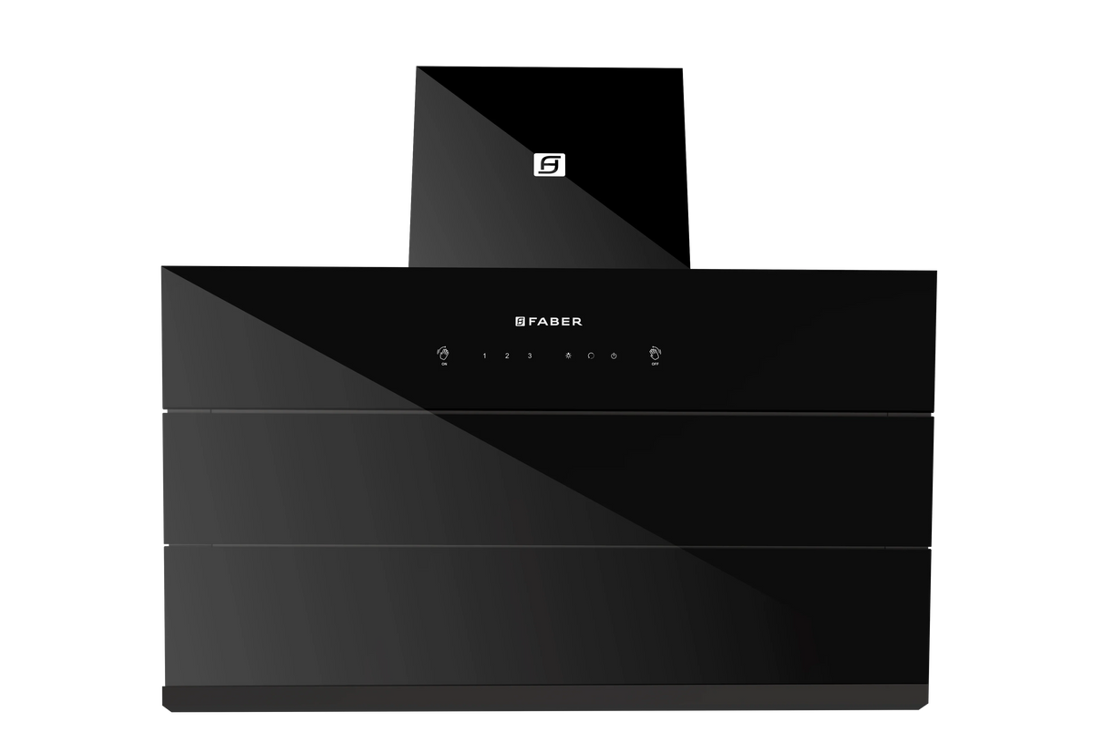 Faber Zenith FL HC SC BK IN 90 cm Wall-Mounted Chimney – 1400 m³/hr Suction, Filterless Auto-Clean, Touch & Gesture Control-8