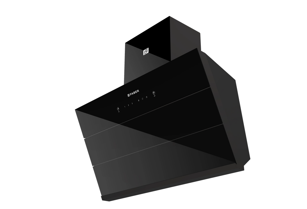 Faber Zenith FL HC SC BK IN 90 cm Wall-Mounted Chimney – 1400 m³/hr Suction, Filterless Auto-Clean, Touch & Gesture Control-9