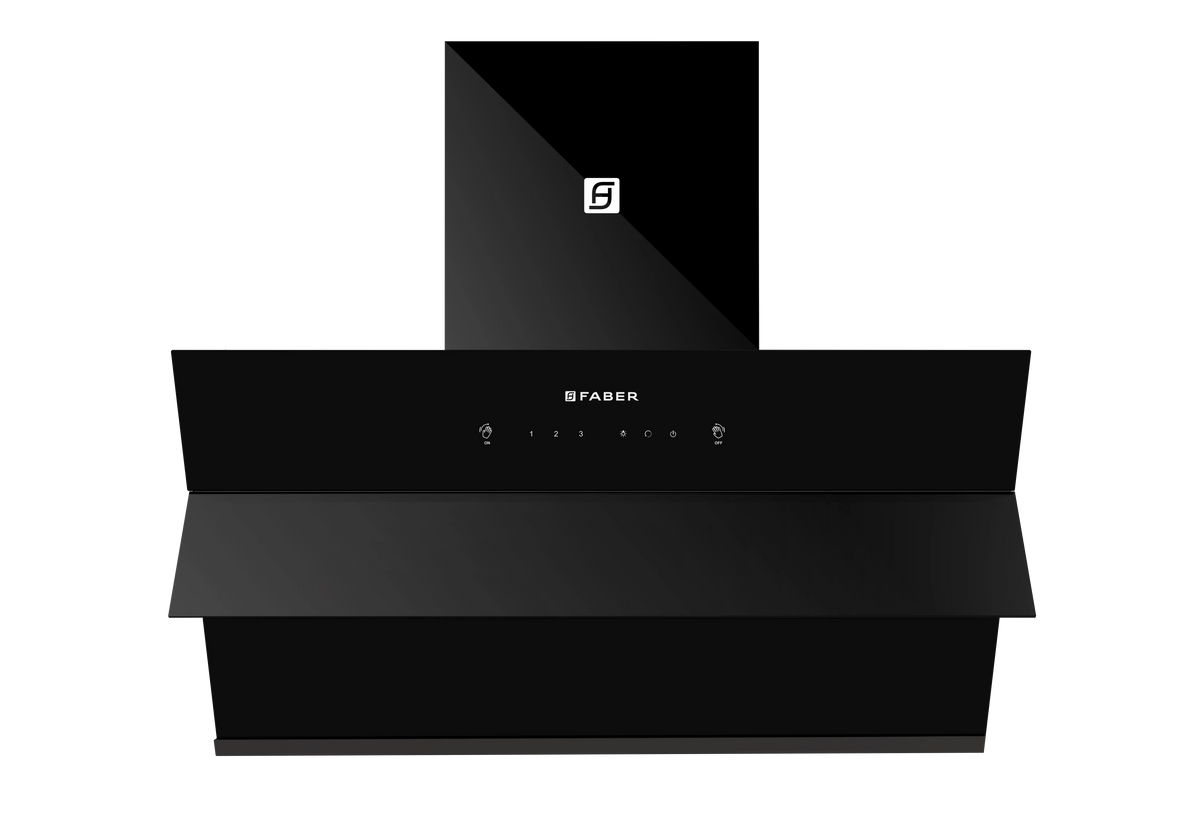 Faber Zenith FL HC SC BK IN 90 cm Wall-Mounted Chimney – 1400 m³/hr Suction, Filterless Auto-Clean, Touch & Gesture Control-10