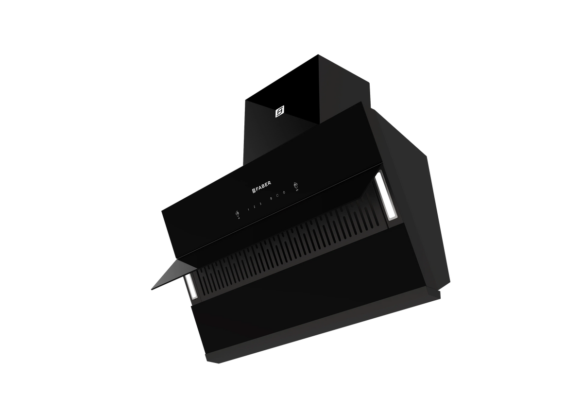 Faber Zenith FL HC SC BK IN 90 cm Wall-Mounted Chimney – 1400 m³/hr Suction, Filterless Auto-Clean, Touch & Gesture Control-12