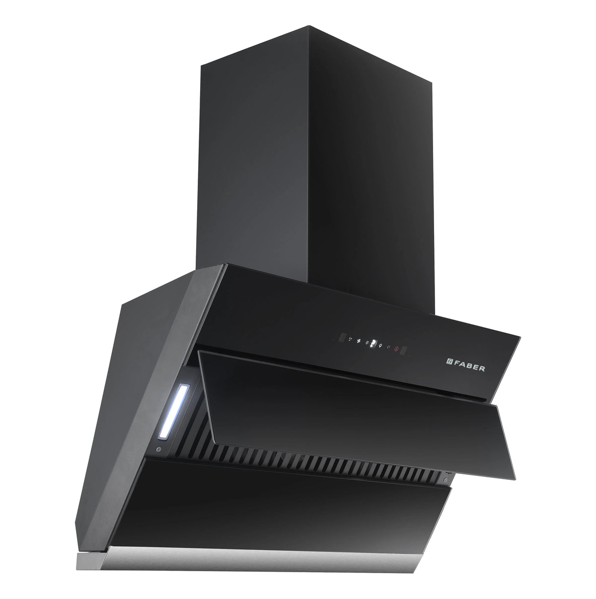 Faber Zenith FL SC AC BK 75 cm Wall-Mounted Chimney – 1350 m³/hr Suction, Filterless Auto-Clean & Gesture/Touch Control-14