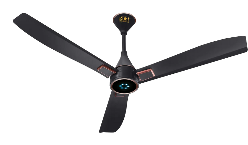 Kühl Arctis A8 BLDC Ceiling Fan 1200mm | 5 Star Energy Saving Fan | LED Speed Display | Silent 3 Blade Fan | Remote Control | Anti-Dust-2