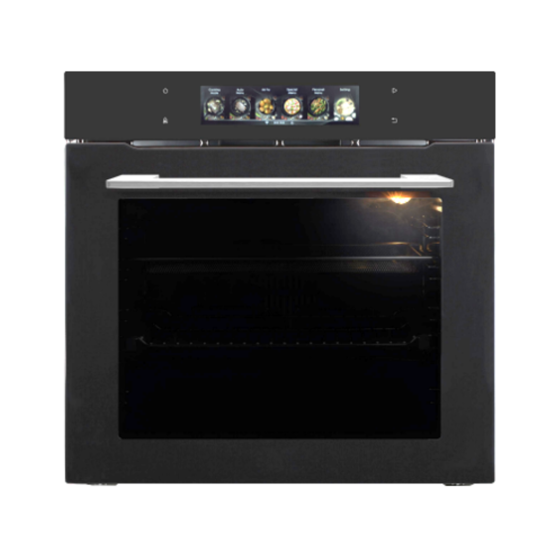 Carysil Smart Built-In Oven BIO-07 – 75L Capacity, 17 Cooking Functions, Air Fry, WiFi & TFT Touch Display (8.8”), Meat Probe, Rotisserie, 2800W Power-1