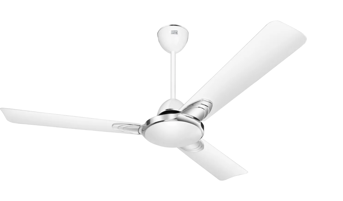Kühl Brise Star E3-DUO BLDC Ceiling Fan 1200mm | Dual Control (Remote + Regulator) | 3 Aerodynamic Blades | 5 Star Rated | Ultra Silent | Energy Saving