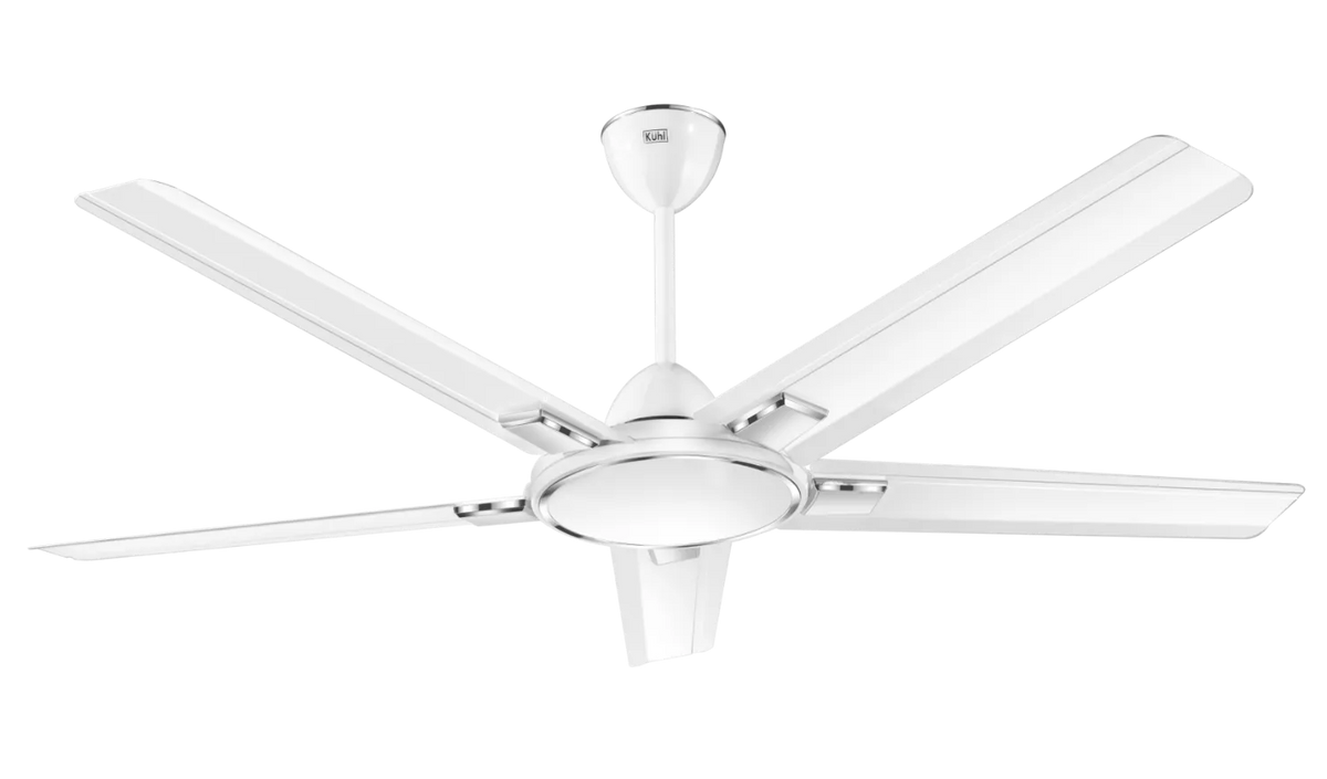 Kühl Brise Star E5-DUO BLDC Ceiling Fan 1320mm | Dual Control (Remote + Regulator) | 5 Aluminium Blades | 5 Star Rated | Low Noise | Energy Saving-1