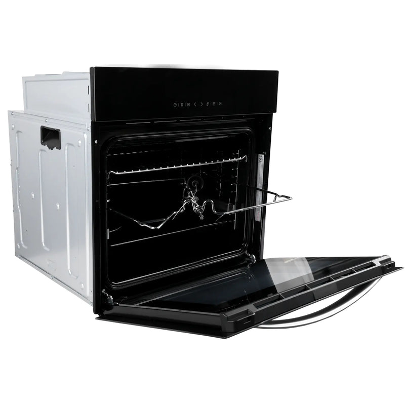 Carysil Built-In Oven BIO-01 – 65L Capacity, 9 Cooking Functions, Black Glass Finish, A Energy Rating, 30°C–250°C Temperature Range, Built-In Electric Oven-6
