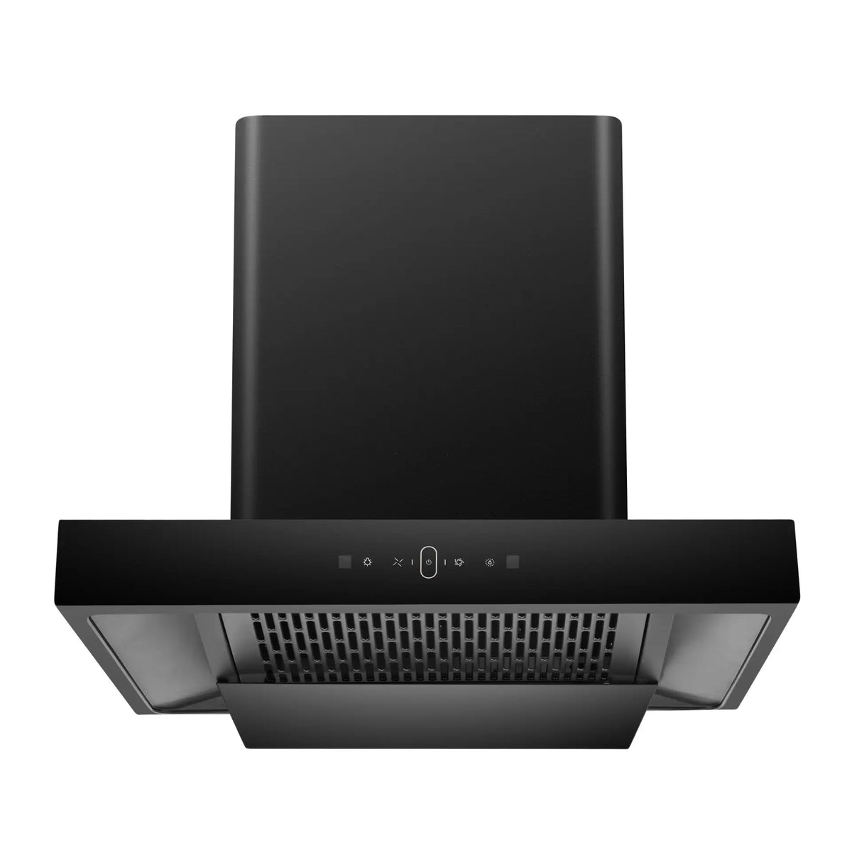 Carysil Crysta Plus BLDC  Chimney (60 / 75 / 90 cm) | 1350 m³/hr Suction | Filterless Auto-Clean | Touch & Motion Sensor Control | Premium Black Glass Kitchen Chimney