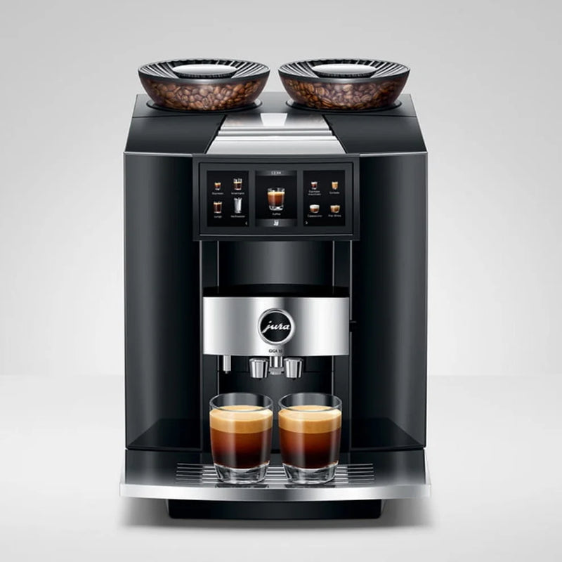 JURA GIGA 10 Diamond Black Automatic Coffee Machine (35 Specialities, Dual Grinders, Cold Brew, Panorama Touch Display, Smart Customisation)-7