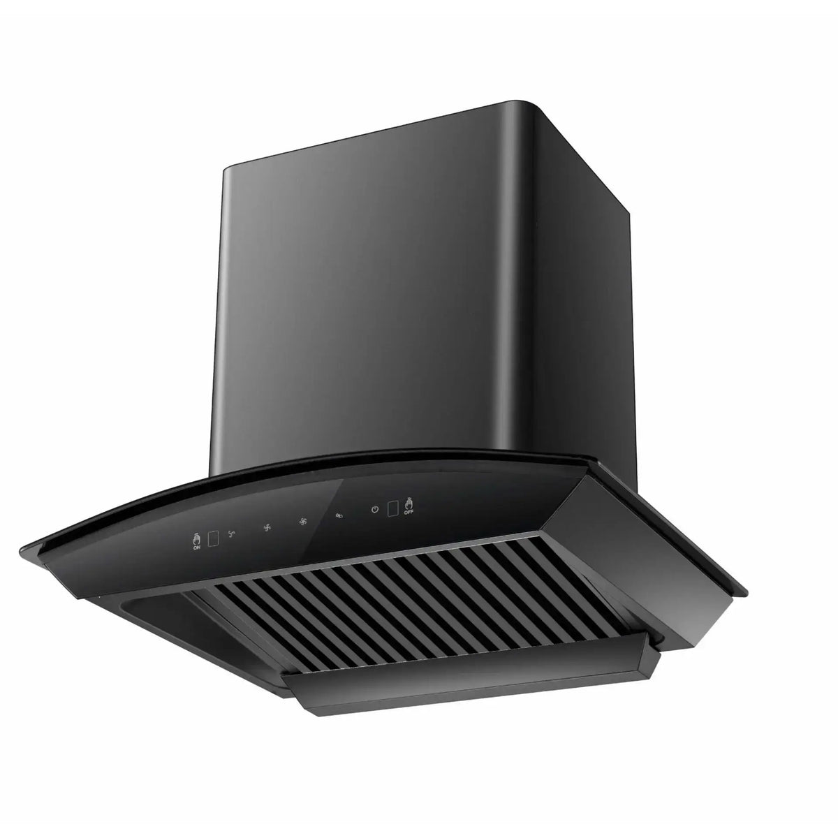Carysil Dezire Plus BLDC  Chimney (60 / 75 / 90 cm) | 1350 m³/hr Suction | Filterless Auto-Clean | Touch Control | Matte Black Kitchen Chimney-1