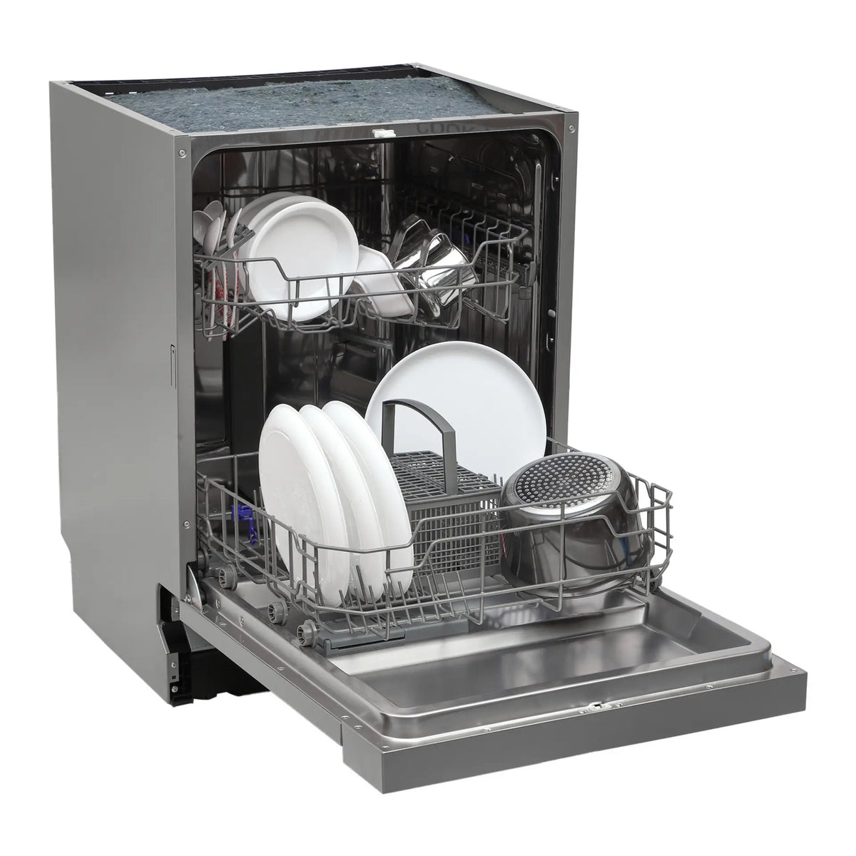 Carysil Built-In Dishwasher DW-02 – 12 Place Setting, 6 Wash Programs, A+ Energy Efficiency, 10L Water Consumption, Compact Design