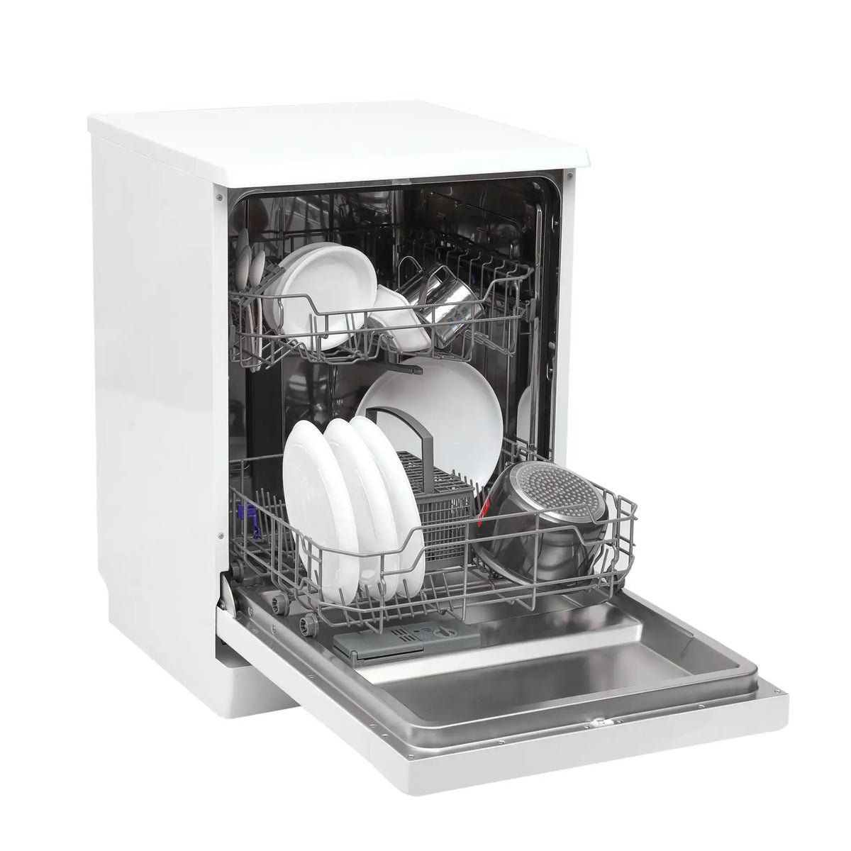Carysil Free Standing Dishwasher DW-03 – 12 Place Setting, 6 Wash Programs, A++ Energy Efficiency, 11L Water Consumption, 845mm Height