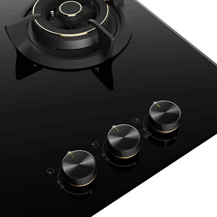Electrolux EHG6330BC 60 cm Built-in Gas Hob with Black Glass Finish-5