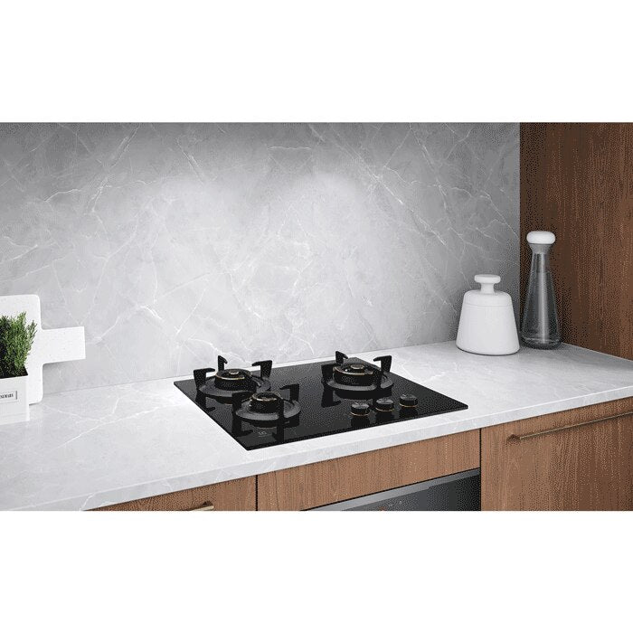 Electrolux EHG6330BC 60 cm Built-in Gas Hob with Black Glass Finish-7