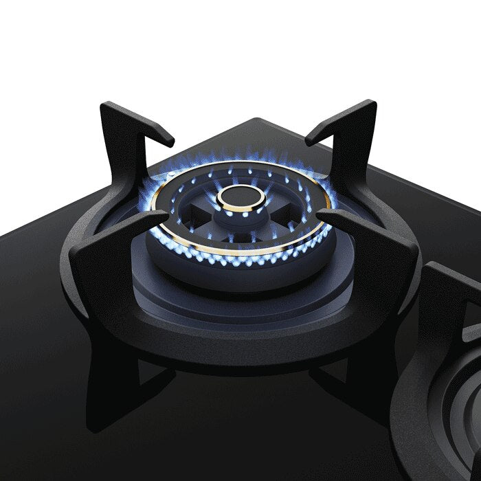 Electrolux EHG6430BC 60 cm Built-in Gas Hob with Black Glass Finish-5