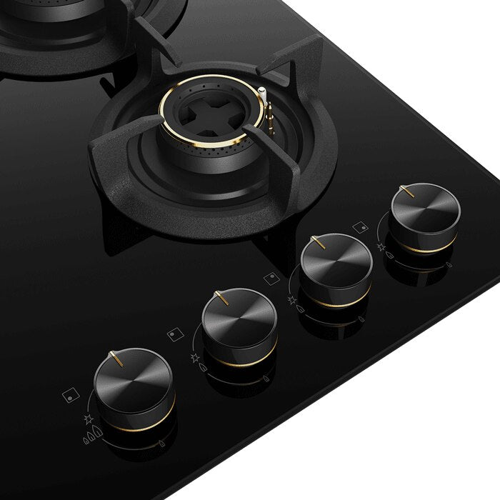 Electrolux EHG6430BC 60 cm Built-in Gas Hob with Black Glass Finish-3