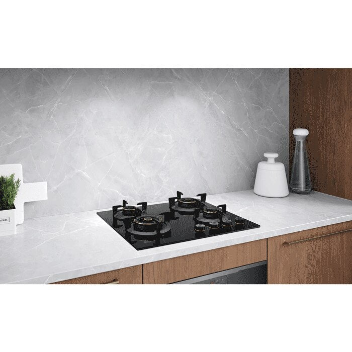 Electrolux EHG6430BC 60 cm Built-in Gas Hob with Black Glass Finish-7