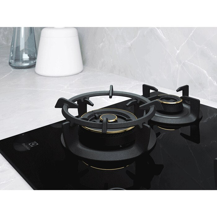 Electrolux EHG6430BC 60 cm Built-in Gas Hob with Black Glass Finish-4