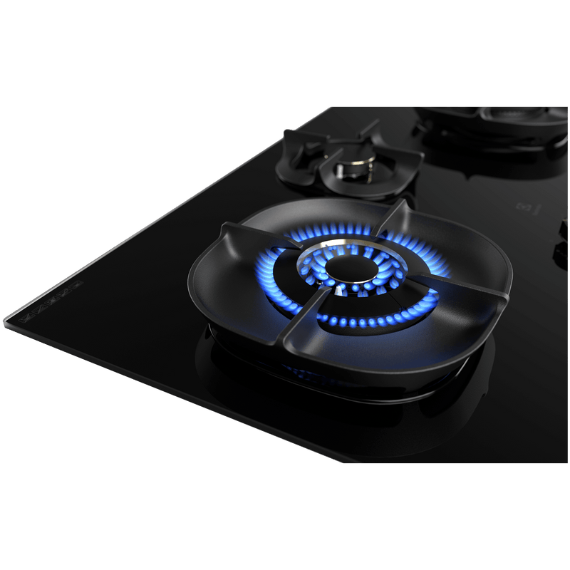 Electrolux EHG9351BC 90 cm Built-in Gas Hob with Black Glass Finish-3