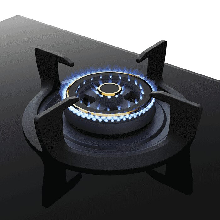 Electrolux EHG9530BC 90 cm Built-in Gas Hob with Black Glass Finish-3