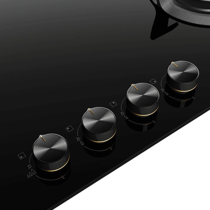 Electrolux EHG9430BCI 90 cm Built-in Gas Hob with Black Glass Finish-4