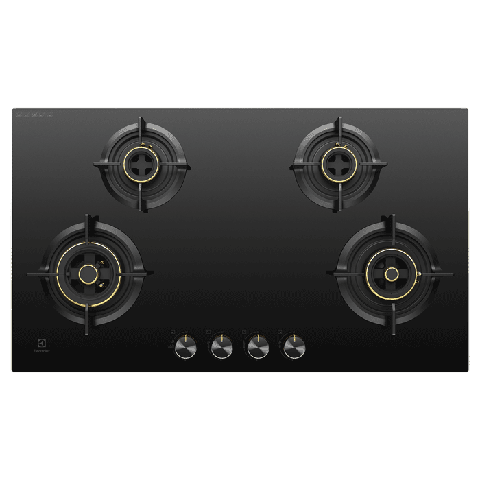 Electrolux EHG9430BCI 90 cm Built-in Gas Hob with Black Glass Finish-1