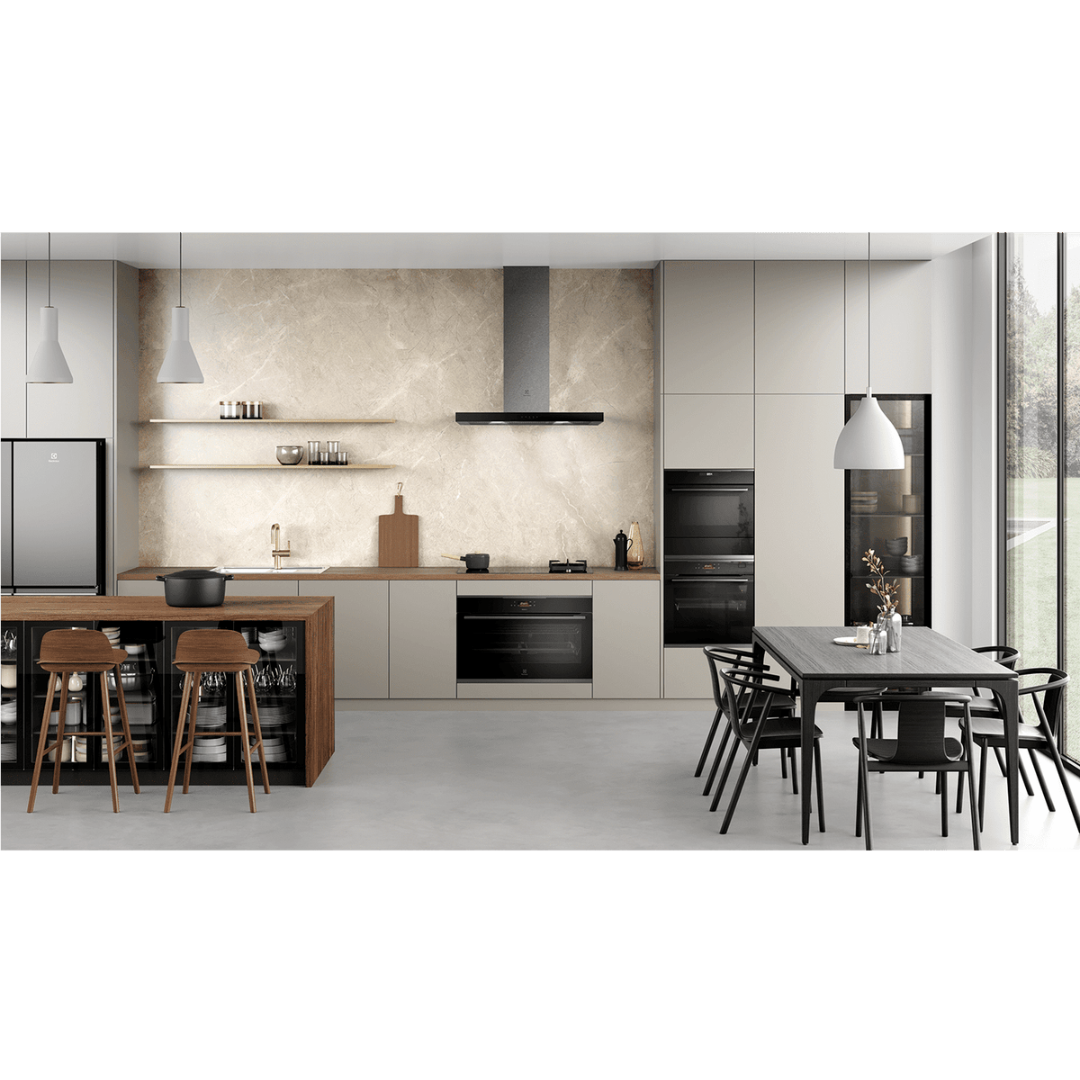 Electrolux EHH957BE 90 cm Built-in Induction Hob with Black Glass Finish-5