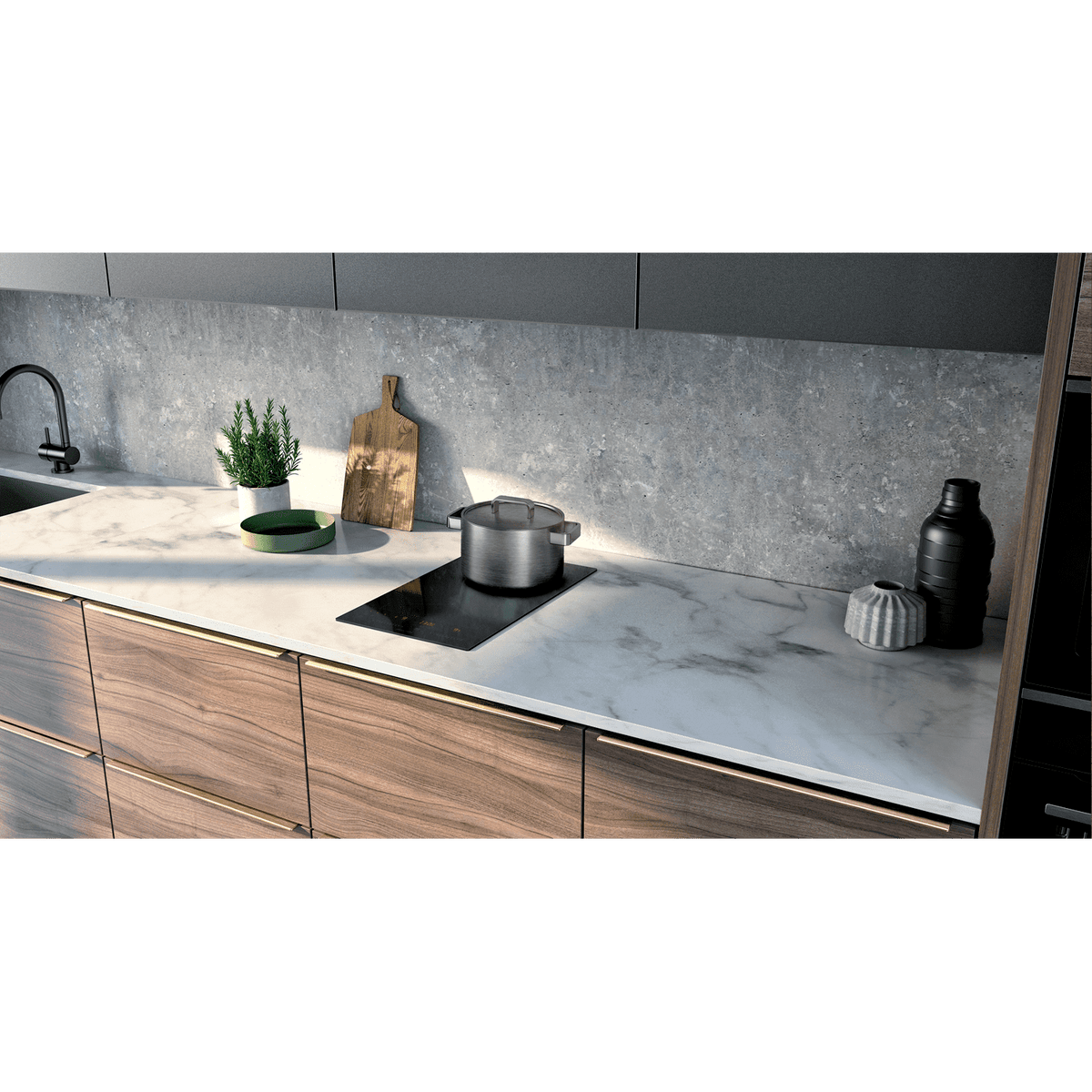 Electrolux EHI3251BE Built-in Induction Hob with Black Glass Finish-5