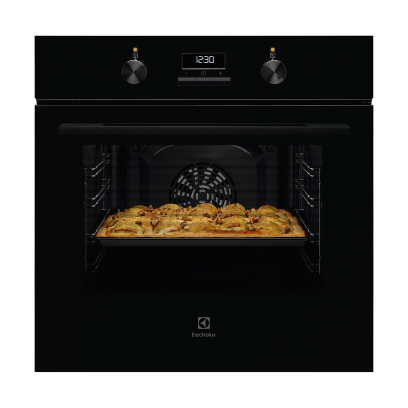 Electrolux KOH3H00BK UltimateTaste 300 60 cm Built-in Single Oven – 65L Capacity-1