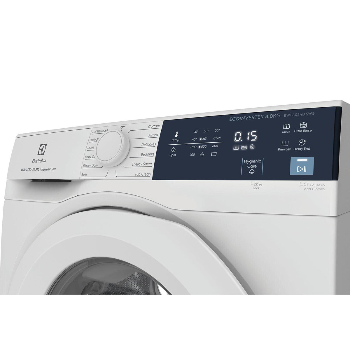 Electrolux EWF8024D3WB UltimateCare 300 8kg Front Load Washing Machine-4