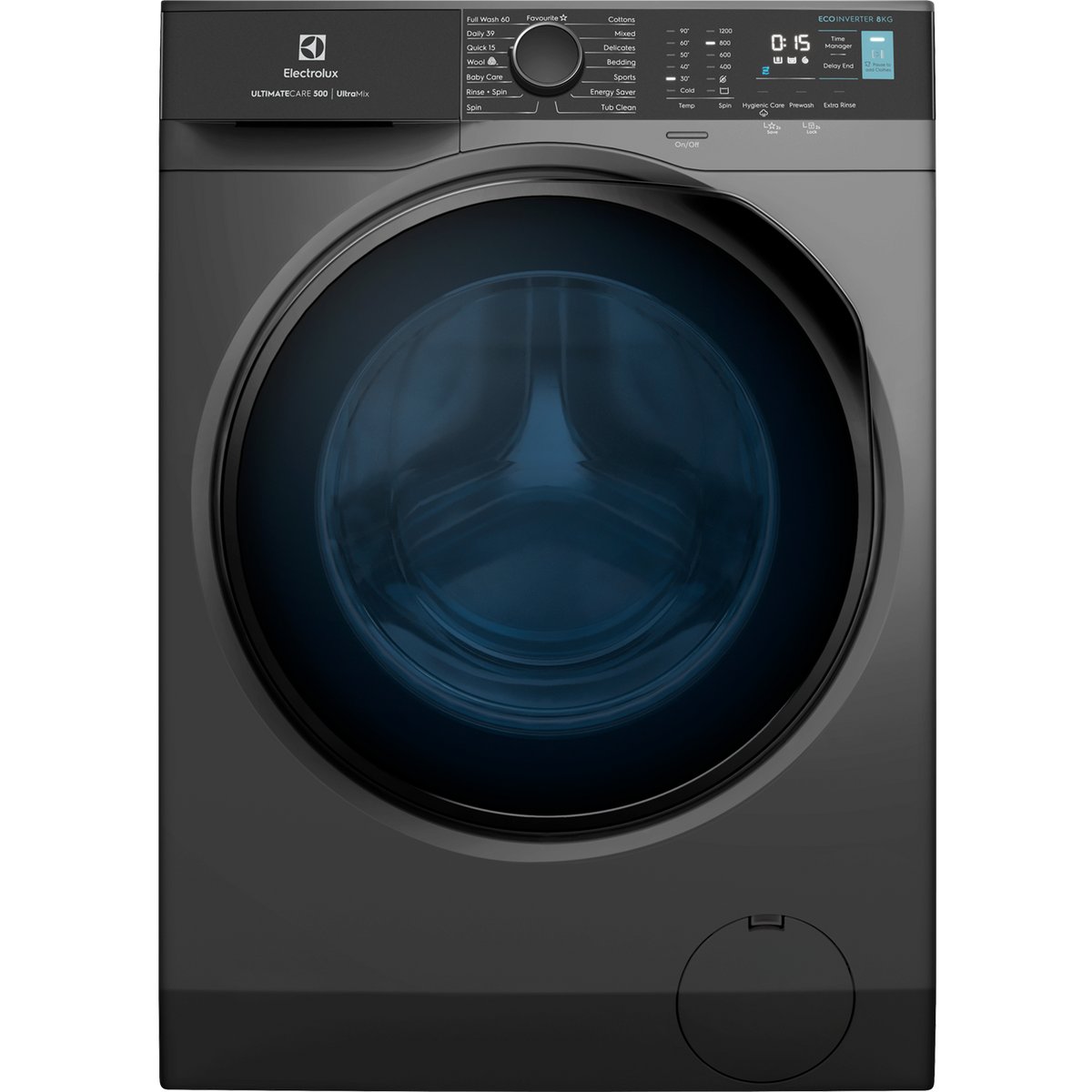 Electrolux EWF8024R5SB UltimateCare 500 8kg Front Load Washing Machine