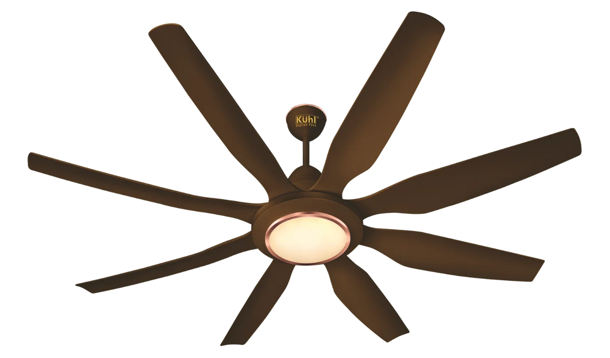 Kühl Galaxis G8 BLDC Ceiling Fan 1500/1740mm | Smart WiFi Fan with Downlight | 8 Blade Designer Fan | 285 CMM Airflow | Alexa Enabled | Remote Control-2