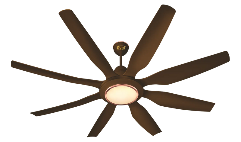 Kühl Galaxis G8 BLDC Ceiling Fan 1500/1740mm | Smart WiFi Fan with Downlight | 8 Blade Designer Fan | 285 CMM Airflow | Alexa Enabled | Remote Control-2