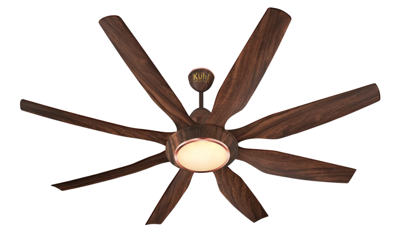 Kühl Galaxis G8 BLDC Ceiling Fan 1500/1740mm | Smart WiFi Fan with Downlight | 8 Blade Designer Fan | 285 CMM Airflow | Alexa Enabled | Remote Control-3