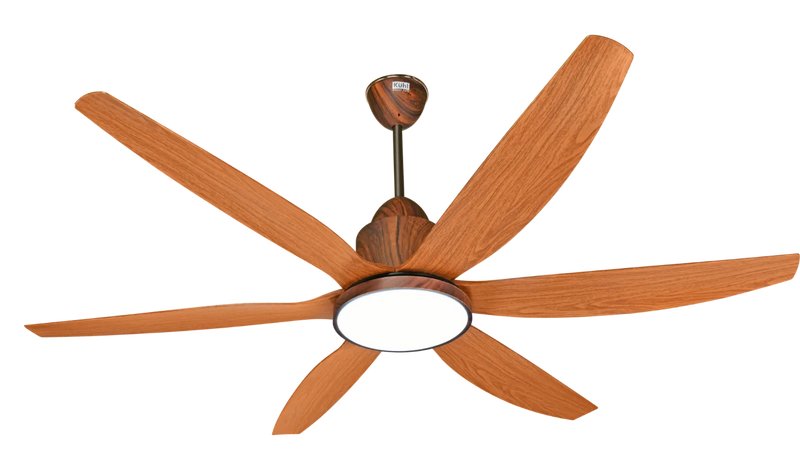 Kühl Galaxis Star G6 BLDC Ceiling Fan 1400mm | Smart WiFi Fan with Downlight | 6 Blade Designer Fan | 258 CMM Airflow | Alexa Enabled | Remote Control-2