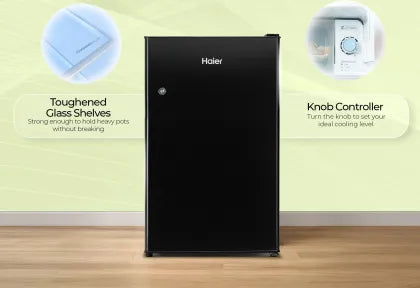 HRD-1252KSA HAIER 100L 2 STAR SINGLE DOOR MINI REFRIGERATOR-3