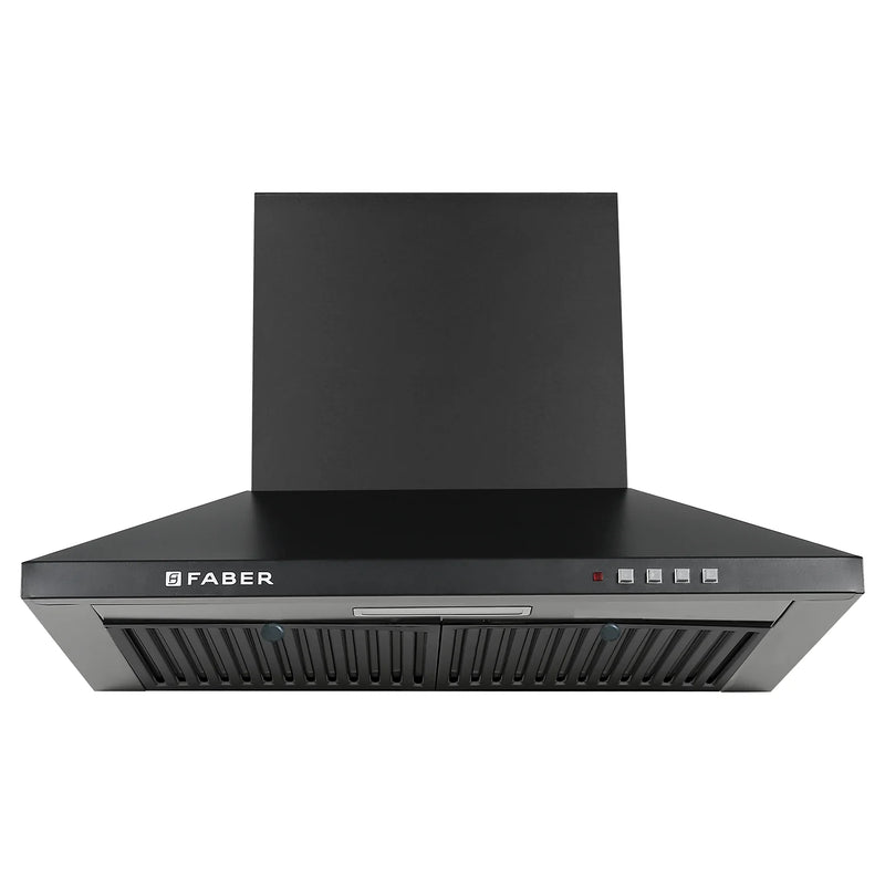 Faber Pluto PB BF BK 60 cm Wall-Mounted Chimney – 1000 m³/hr Suction, Baffle Filter & Push Button Control-8