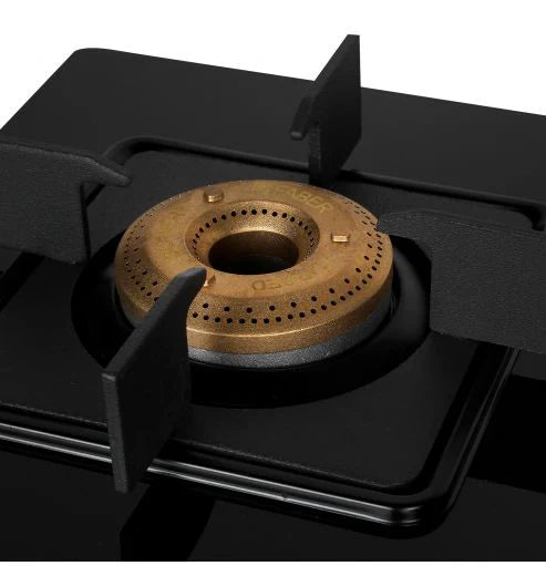 Faber Hob Cooktop Elite 2BB BK CI – 2 Burner Gas Cooktop with Forged Burners, Jumbo Burner, Black Matte Finish-5