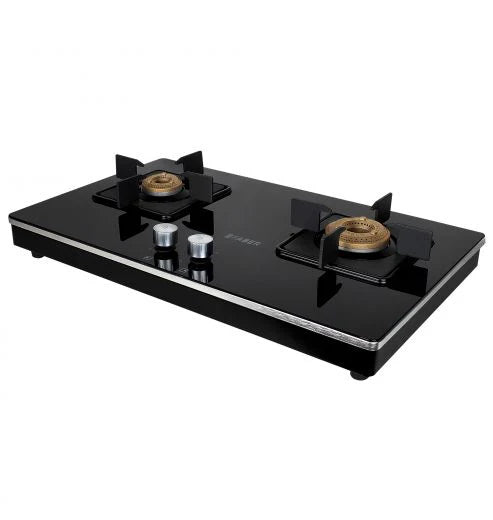Faber Hob Cooktop Elite 2BB BK CI – 2 Burner Gas Cooktop with Forged Burners, Jumbo Burner, Black Matte Finish-8