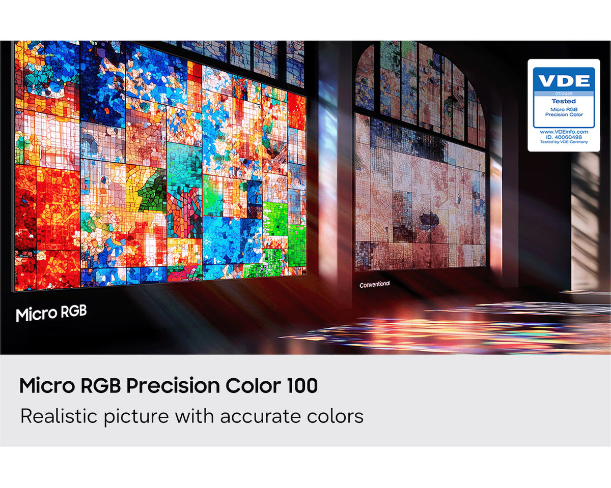 Samsung 55 Inch Micro RGB R85H 4K Smart TV (2026) – Titanium Black-6