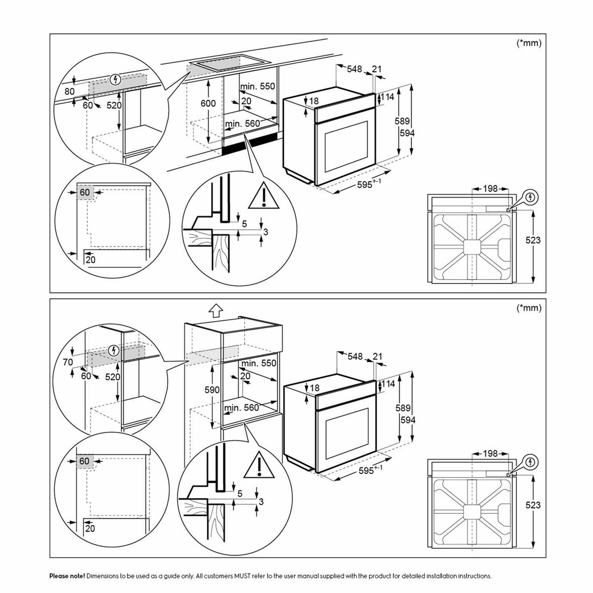 Electrolux KOAAS31X Built-in Oven with Stainless Steel Finish-10