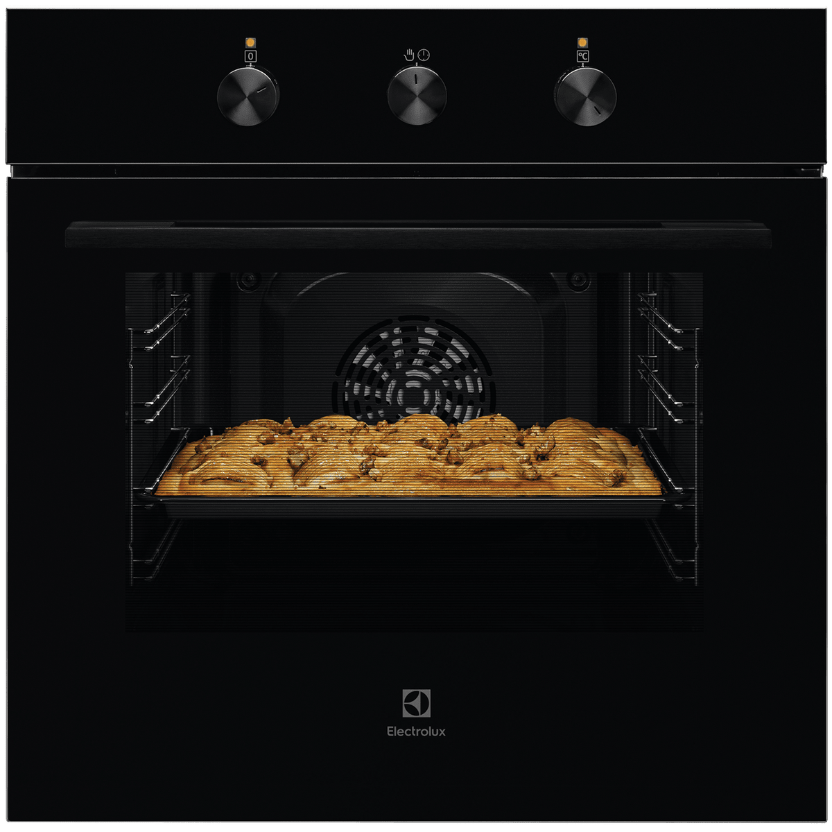 Electrolux KOH2H00BK UltimateTaste 300 60 cm Built-in Single Oven – 65L Capacity-1