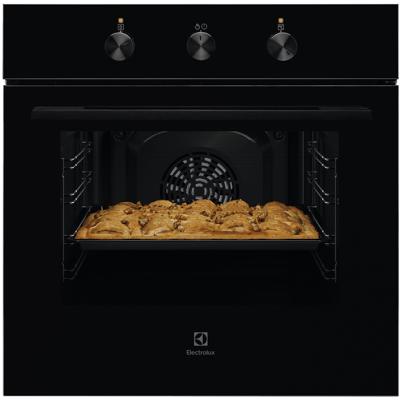 Electrolux KOH2H00BK UltimateTaste 300 60 cm Built-in Single Oven – 65L Capacity-1