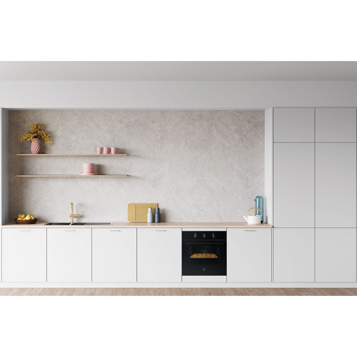 Electrolux KOH2H00BK UltimateTaste 300 60 cm Built-in Single Oven – 65L Capacity-7