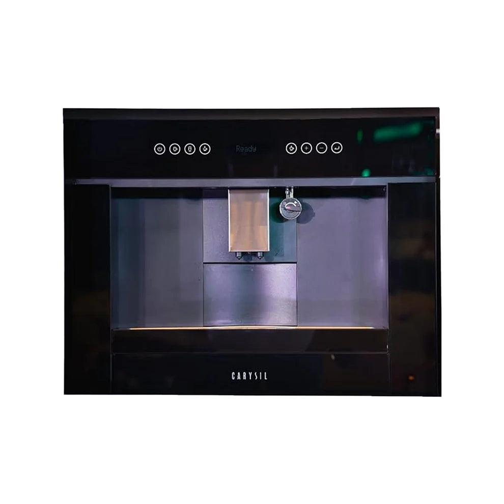 Carysil Built-in Automatic Coffee Machine | LCD Display | 19 Bar Pressure | Milk Frother | Adjustable Brew Strength | 1.8L Capacity