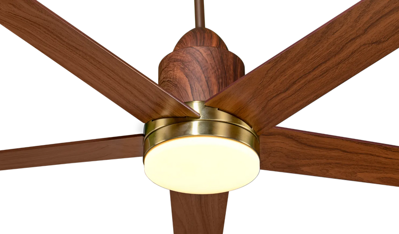 Kühl Luxus Super BLDC Smart Ceiling Fan 1300mm | WiFi + Alexa Enabled | 5 Aerodynamic Blades | Downlight | High Speed 235 RPM | 5 Star Rated-3
