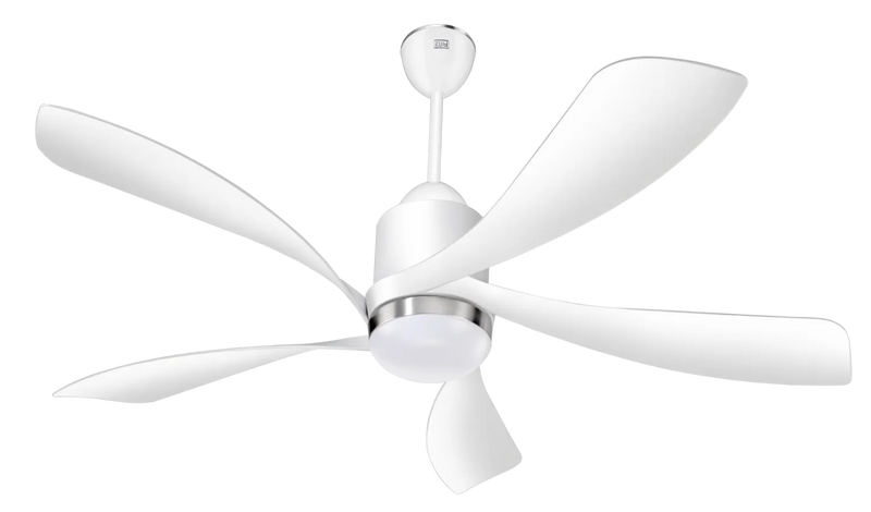 Kühl Luxus Twist BLDC Smart Ceiling Fan 1300mm | WiFi + Alexa Enabled | 5 Aerodynamic Blades | Downlight | Ultra Energy Efficient | 5 Star Rated-2
