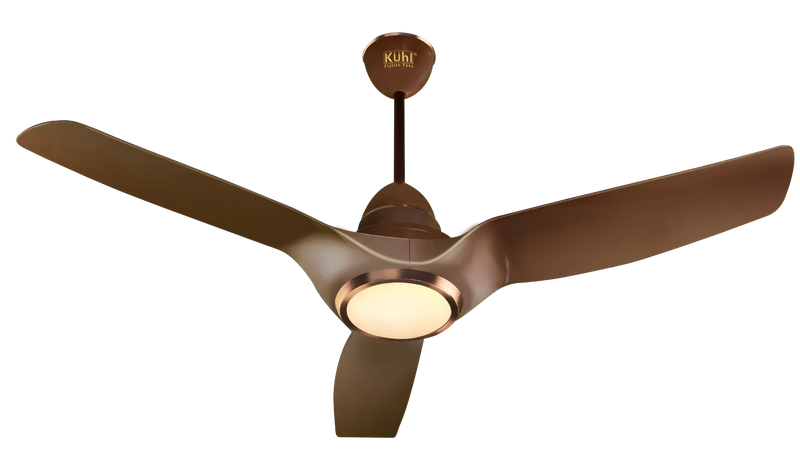 Kühl Meridian M1 BLDC Ceiling Fan 1200mm | 5 Star Energy Saving Fan | Downlight | Remote Control | Reverse Mode | Silent 3 Blade Fan | 225 CMM Airflow-2